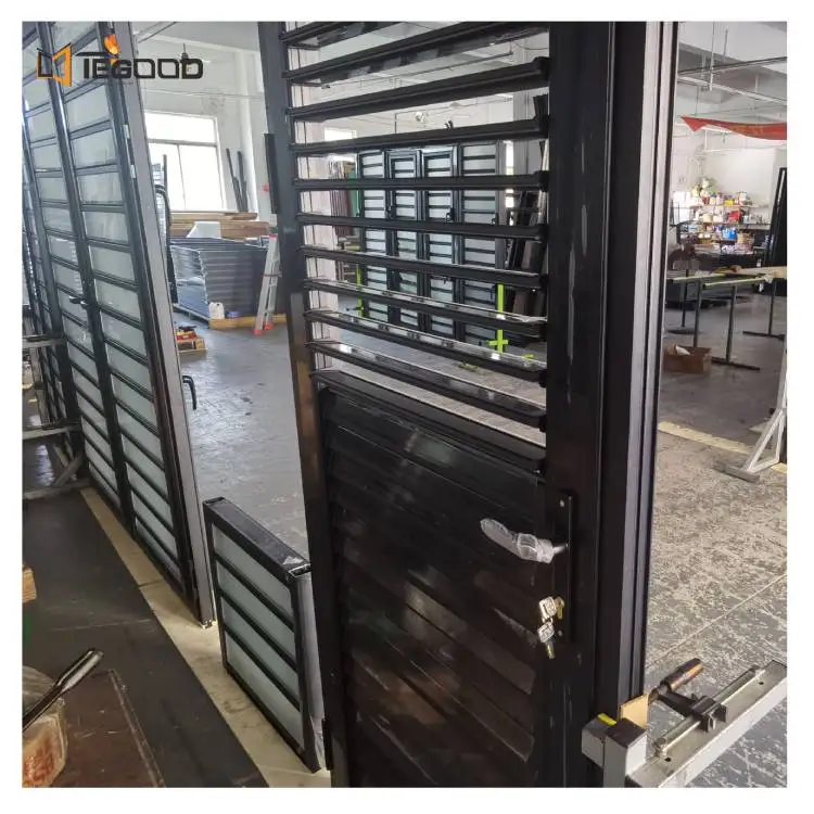 Swing Aluminium Louver Door Philippines