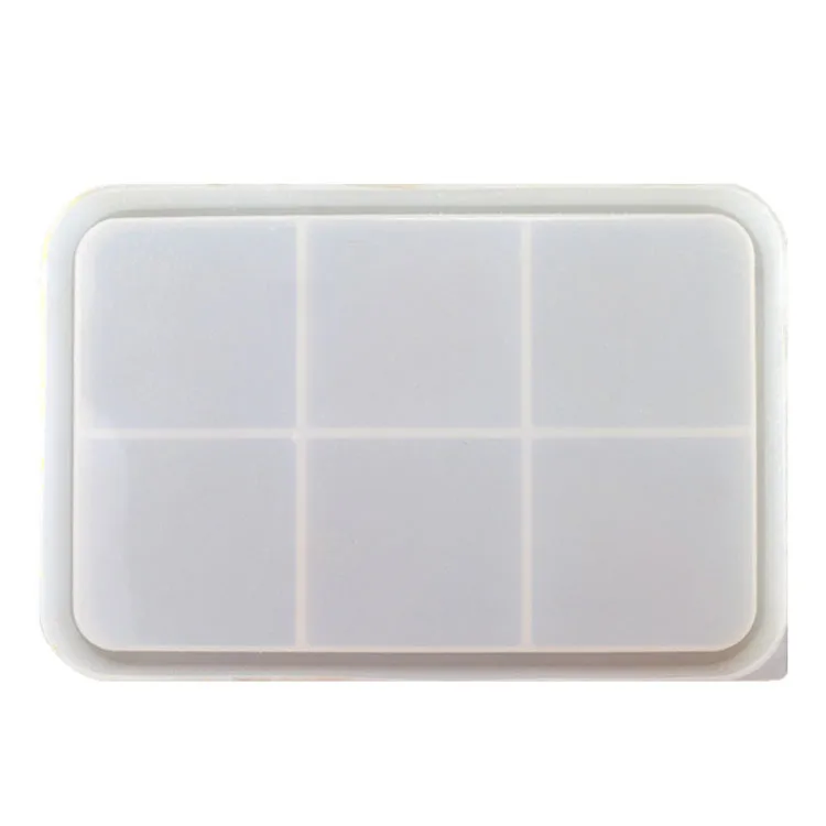 Tray Resin Mold DIY Crystal Epoxy Silicone Fruit for Plate Making Desktop Jewelry Table
