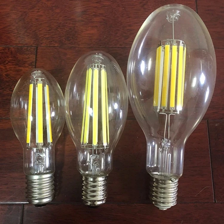 High Power High Lumen LED COB Filament bulb ED90 E39 E40 20w 30w