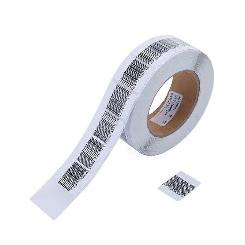 factory supply Soft EAS RF Labels customized adhesive 8.2 Mhz alarm tag 30*40 100% detection for retail anti theft