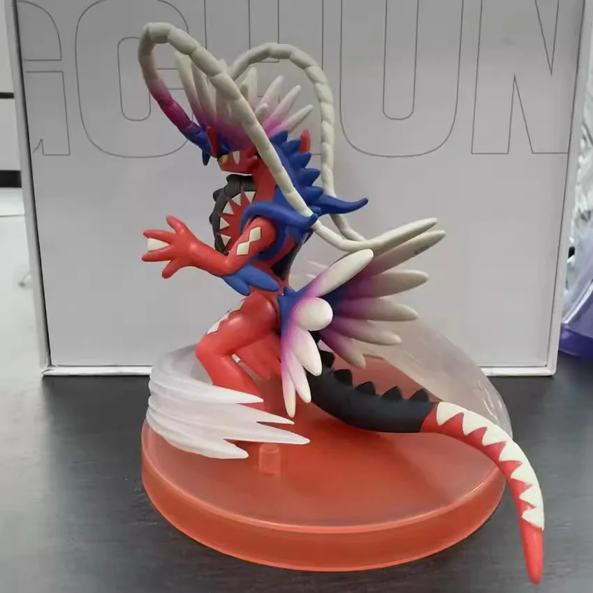 Wholesale high-quality PVC material small vermilion purple divine beast ancient Leyton and Mileton ornament model figurines