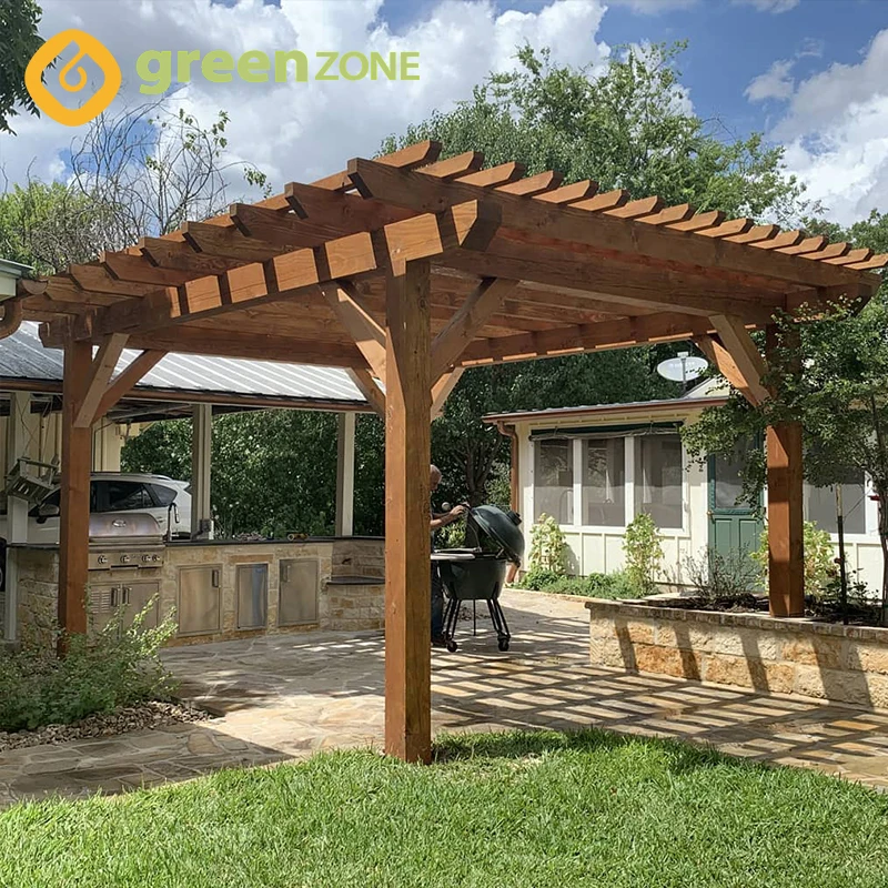 Китайский завод, дешевая беседка, беседка для сада