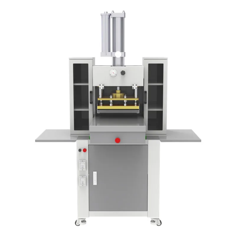 High Security Adjustable Pressurisation System Pneumatic Cutting Clicker Machines for Shoe Making