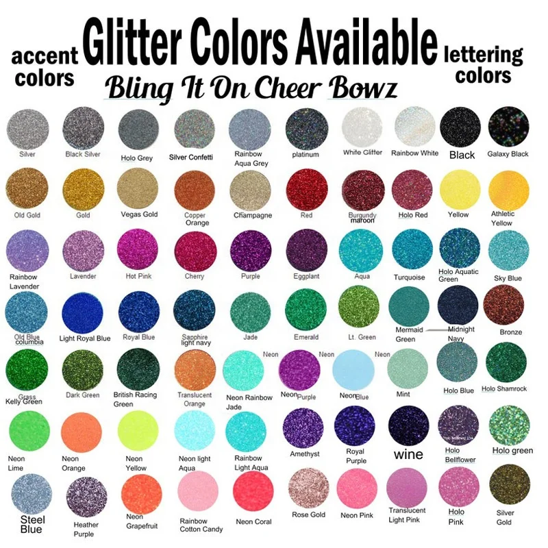 Wholesale Youth Team Bow Ponytail Holder Cheerleading Bow Softball Gifts Glitter Cheer Bows Rhinestone