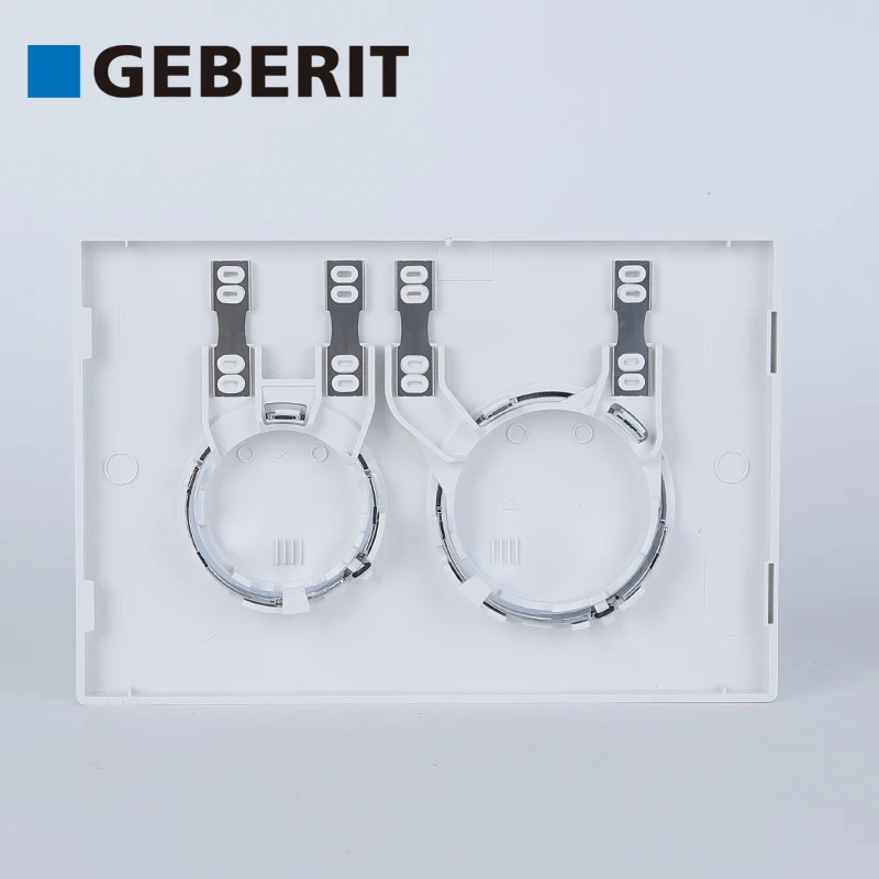 Kappa21 White Button Plate For Concealed Cistern In-wall Cistern Modern Bathroom For Wall Hung Toilet