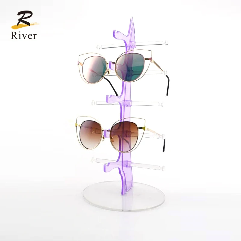 Eyewear display acrylic sunglasses display stand optical shop design eyeglasses holder