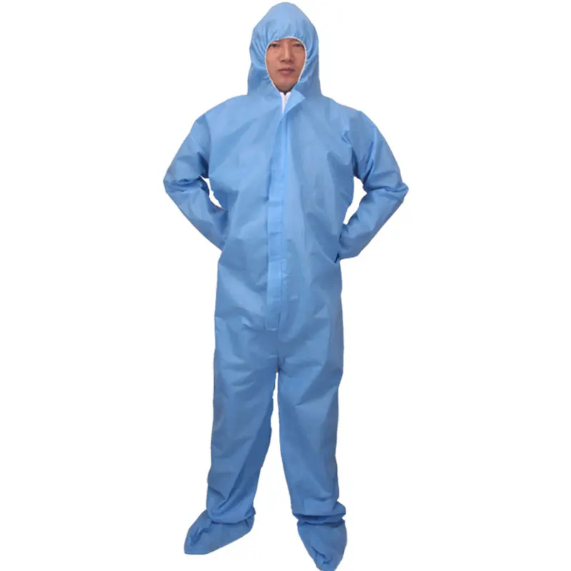 Customization Type 5 6 Pp Ppes Safety Protective Coverall Suit  Nonwoven Disposable Coverall