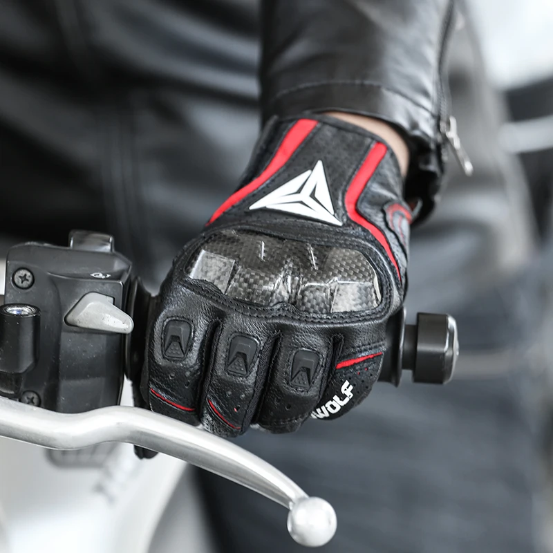 MOTOWOLF motorcycle bicycle breathable anti-fall touch screen anti-slip cycling sports gloves