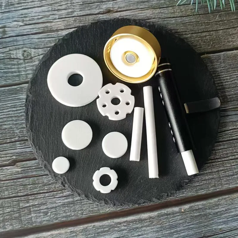 Stocked 6*50mm 7*68mm 8*70mm Replacement PE Fragrance Wicks Essential Oil Perfume Tablets Hard Absorb PE Filter Rods