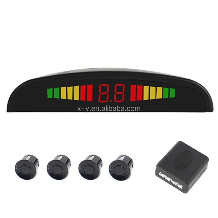 The Digital Probe of The Reversing Radar for Large Vehicles Can Be Connected to 16 Probes Detection Distance Is 5m