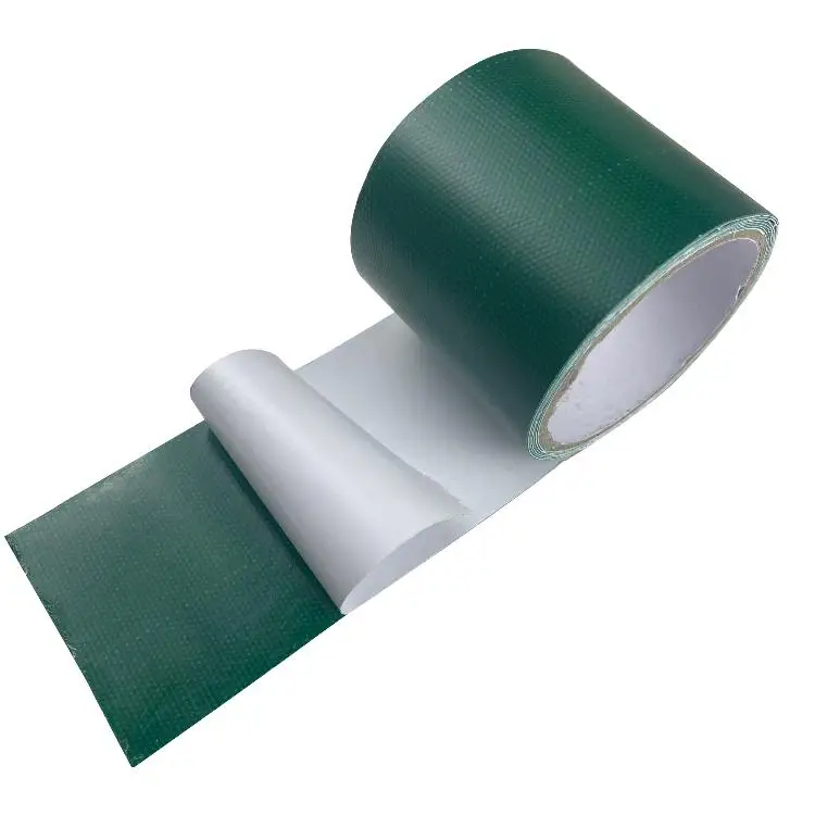 Free Sample Blue Green Industrial Blue Green Tarpaulian Adhesive Outdoor Greenhouse Tarp Repair Tape