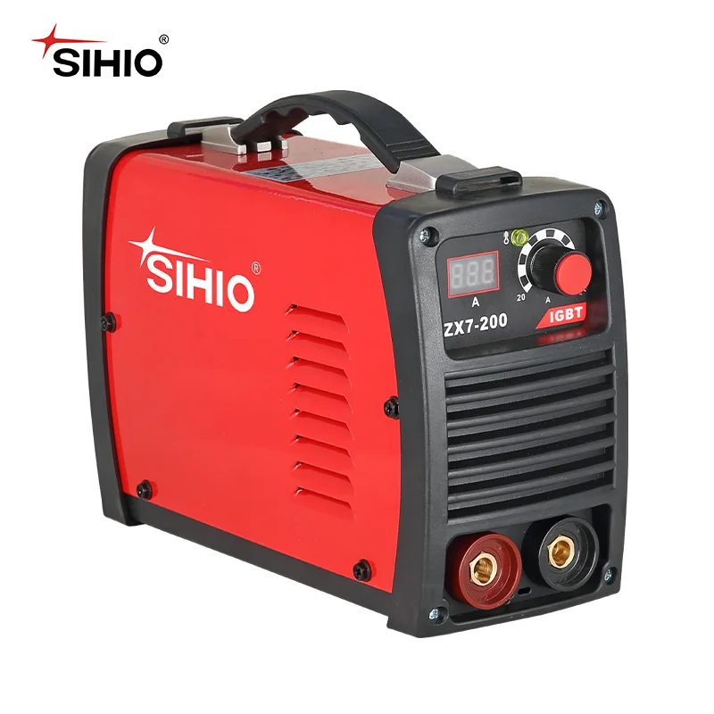 Sihio Handheld Igbt Mma Electric Dc Anti Stick Single Phase Inverter Arc Force Welding Machine