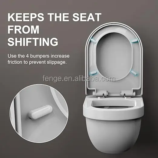 FG-129 WC duroplast toilet seat Urea lid soft close toilet seat