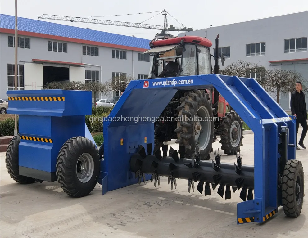 The Factory Supplies Fertilizer Small Compost Machine Turning Mixing Organic Compost