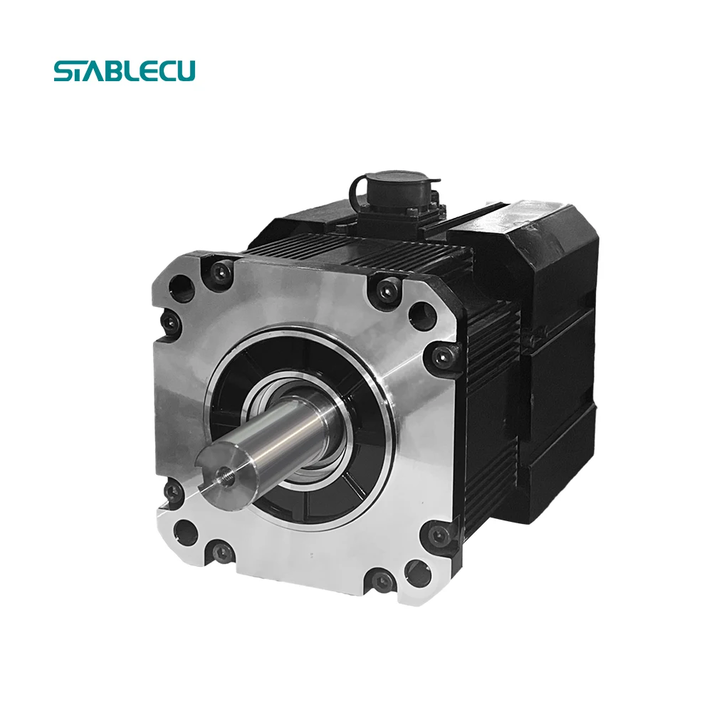 60mm Flange Servo Motor and Drive 220V 1000 RPM Low Speed 400W with 17 Bit Encoder Table Control AC Motors