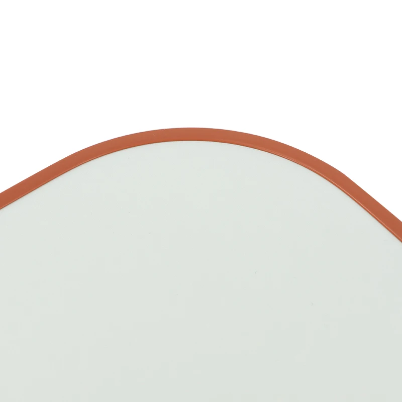 Melors simple style white+red carbon fiber pickleball paddle OEM  Chinese red T700/3K/12K/18K carbon fiber pickleball paddle