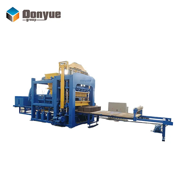 Блочная формовочная машина цены в Нигерии автоматическая для производства бетонных блоков 6