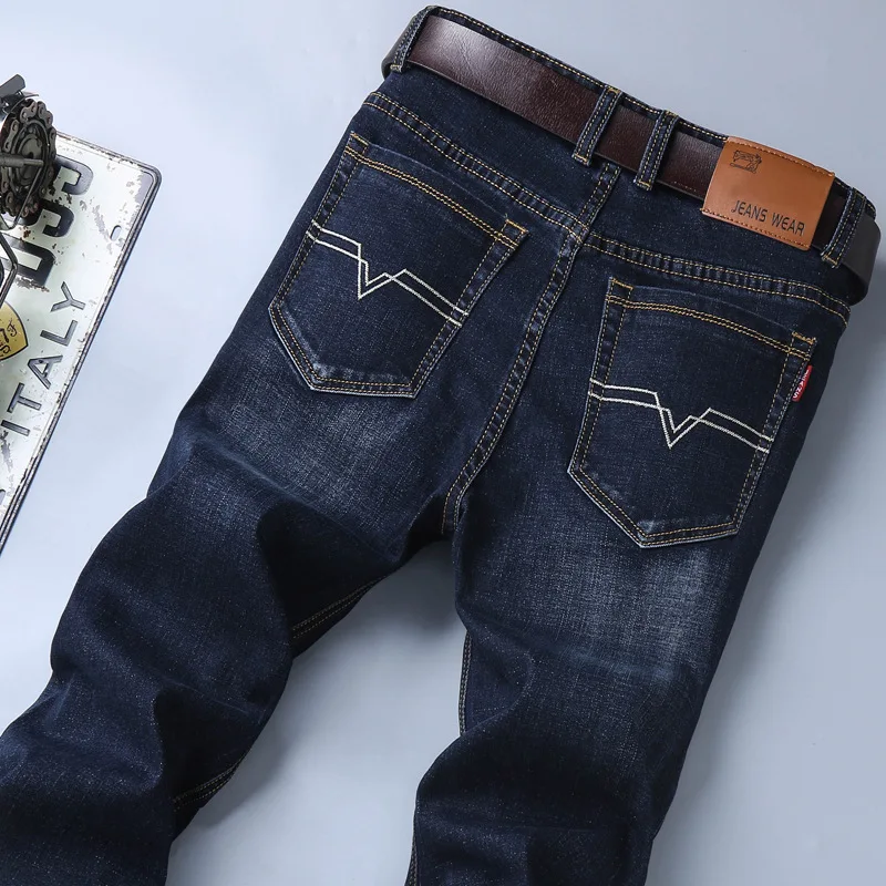 
Latest Soft cheap Vintage wholesale plus size pants brand European men clothes and jeans pantalones jeans men 