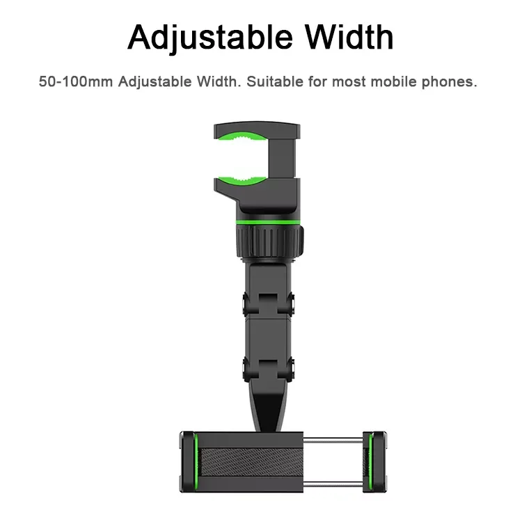 360 Adjustable Car Rear View Mirror Phone Holder Cradles Car phone holder Multifunctional Rearview Mirror Mobile Phone Holdes