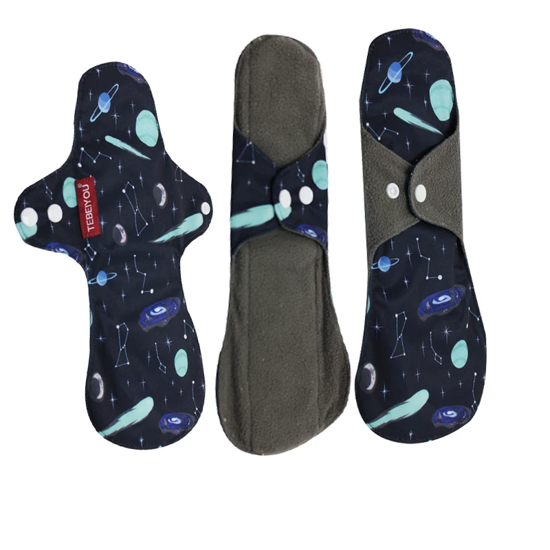 
Reusable Night Use Sanitary Towels Washable Mama Cloth Menstrual Pads 