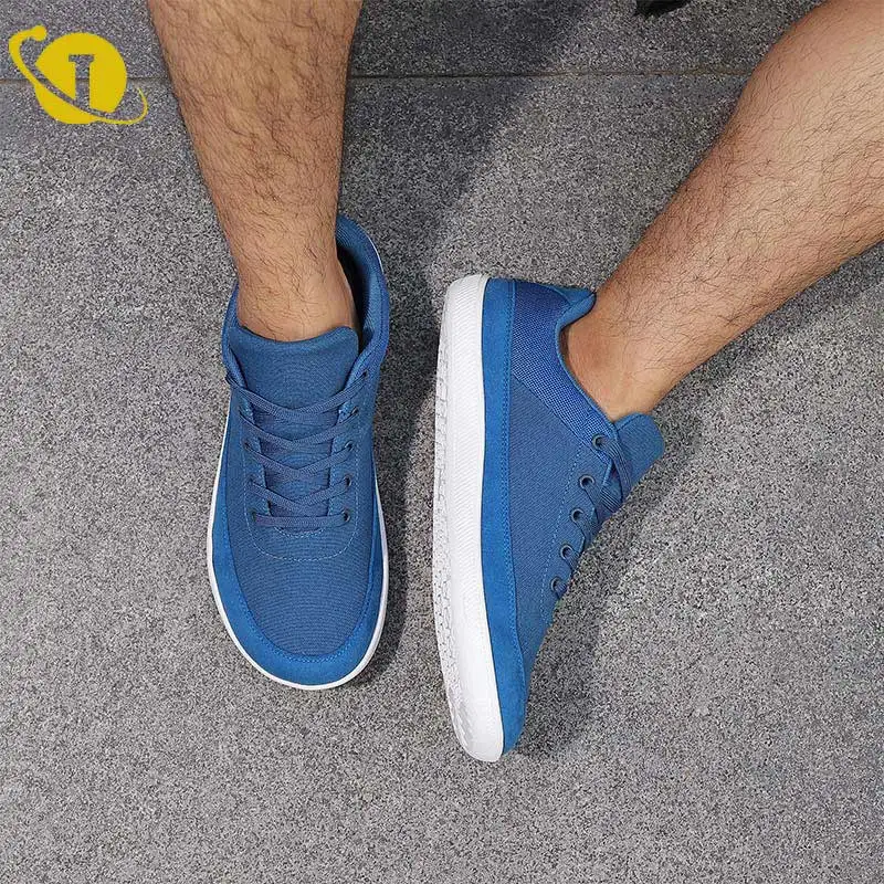 Comfortable Flat Conductive Sole Grounding Shoes Canvas Minimalism Footwear Barefoot Canvas Shoes