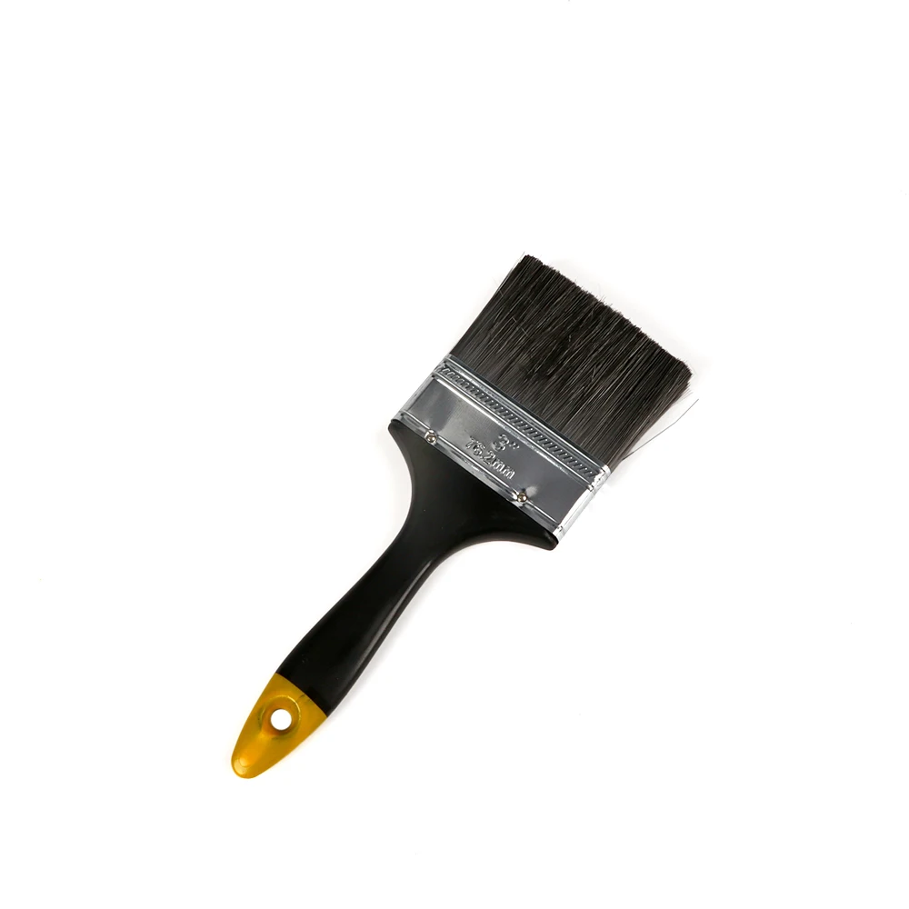 Professional Industrial Grade DIY Paint Brush Elegant Trim Bristles with Plastic Handle for Wall Decorating Custom OEM Support