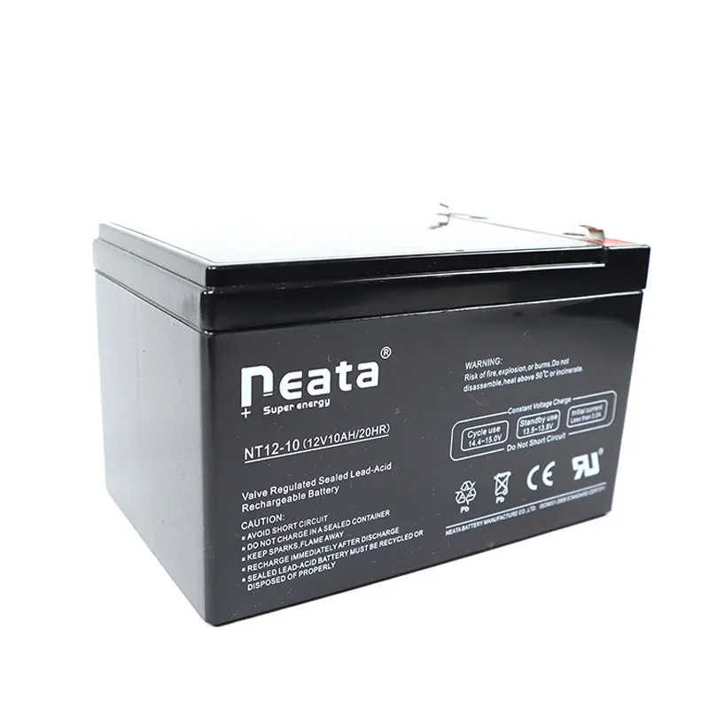 Свинцово-кислотная батарея Neata VRLA 12 в 10 Ач 20 ч аккумуляторная глубокого цикла для системы UPS