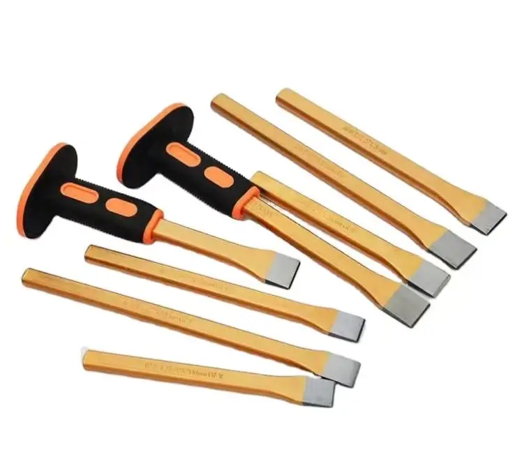 Steel Chisels Chrome Vanadium Alloy Steel Masonry Chisels Multi-specification Flat Chisel