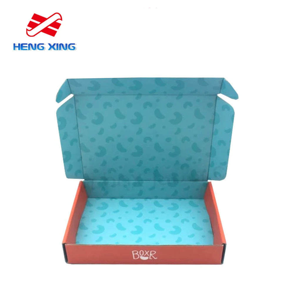 HENGXING custom design paper box clothes shipping mailer box shipping boxes custom logo