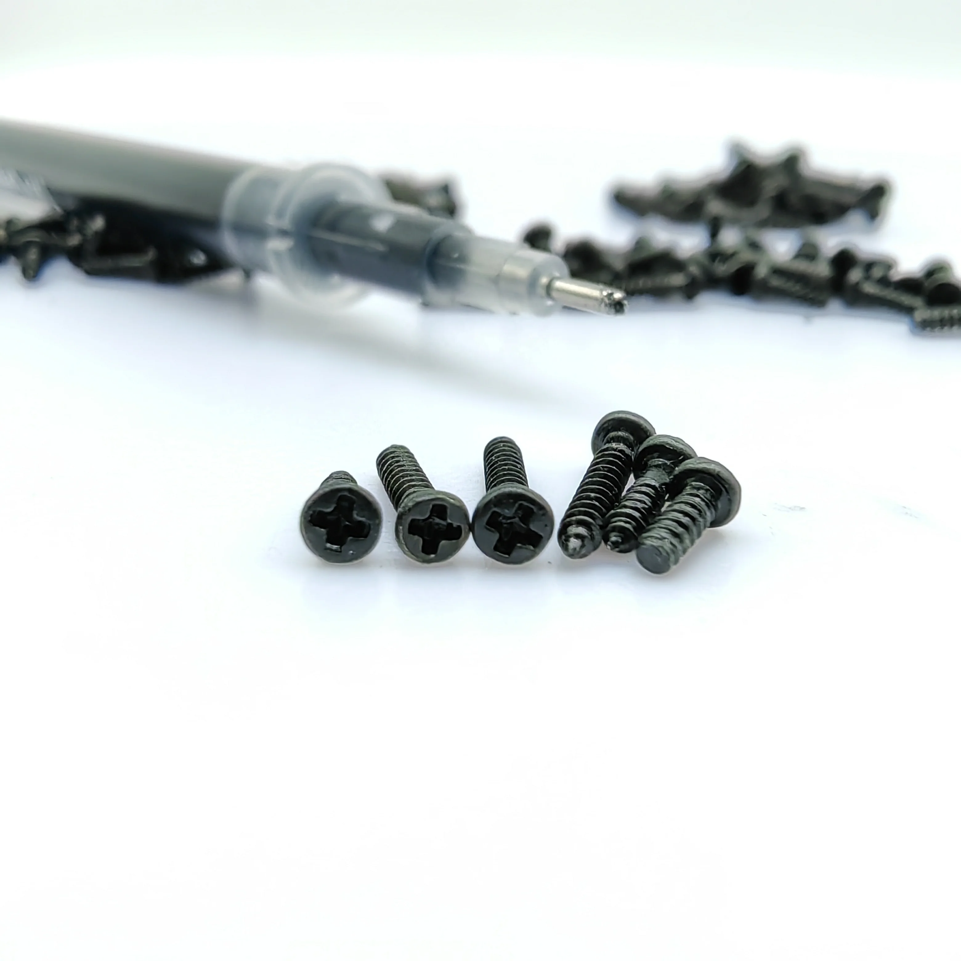 Phillips Pan Head Micro Mount Camera Mounting Screw 1 mm Stainless Steel Black Plain BLUE  Mini Screw