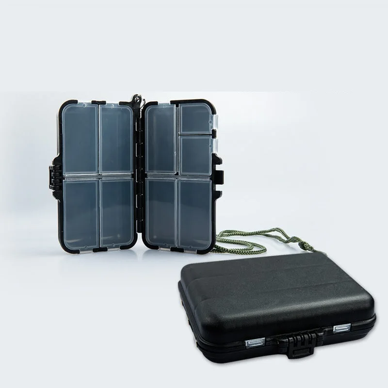 Fishing Accessories Box 2 Sizes Multi Grid Storage Detachable Multi-function Lure