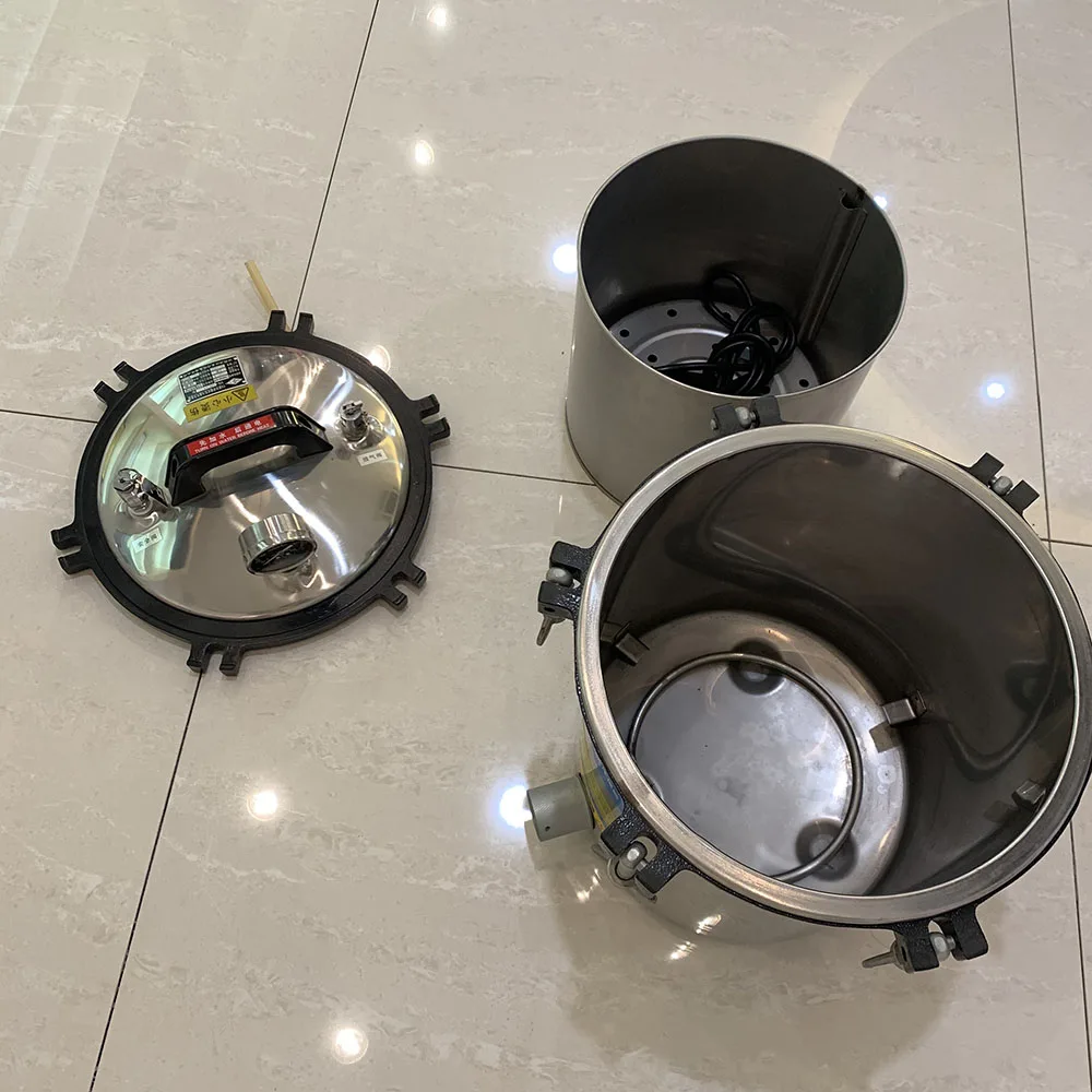 Portable Steam Sterilizer 24liter Autoclave Disinfection equipment Disinfection of tableware