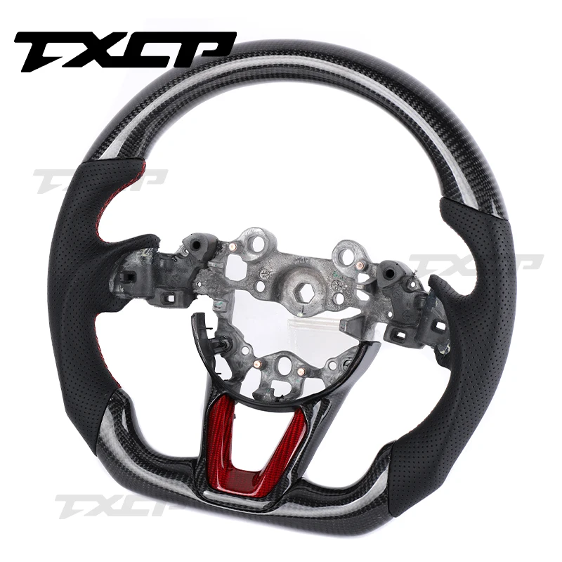 Углеродное волокно руль подходит для Mazda 3 6 Axela Atenza RX8 MX5 CX3 CX8 CX9 CX-4 CX-5 RX-7 CX5 RX7