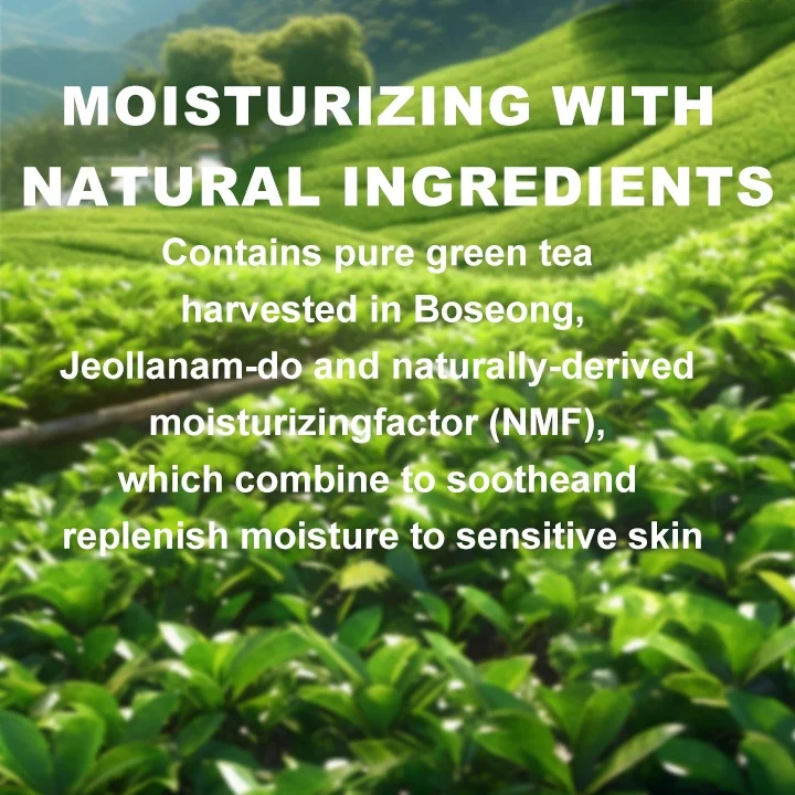 Green Tea Cream Whitening Moisturizing Long Lasting Moist Nourishing Lifting Skin Cream 100g