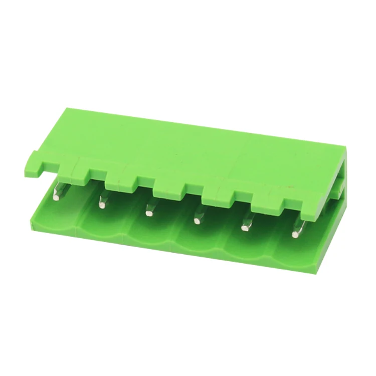 5.08mm Pitch male Pluggable Terminal block Connector for right angle type 2EDGR-5.08