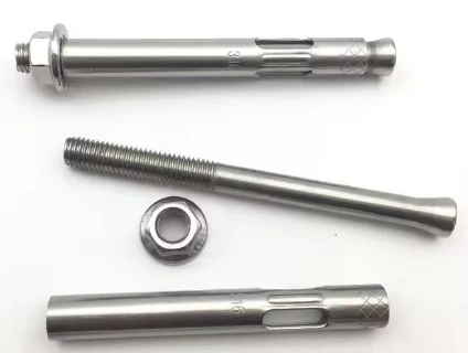 NBHC002AN High Strength Customized Carbon Steel Sleeve Anchor Bolt Yellow Zinc Plated Hot Sell Inch System Fastener Plain DIN GB