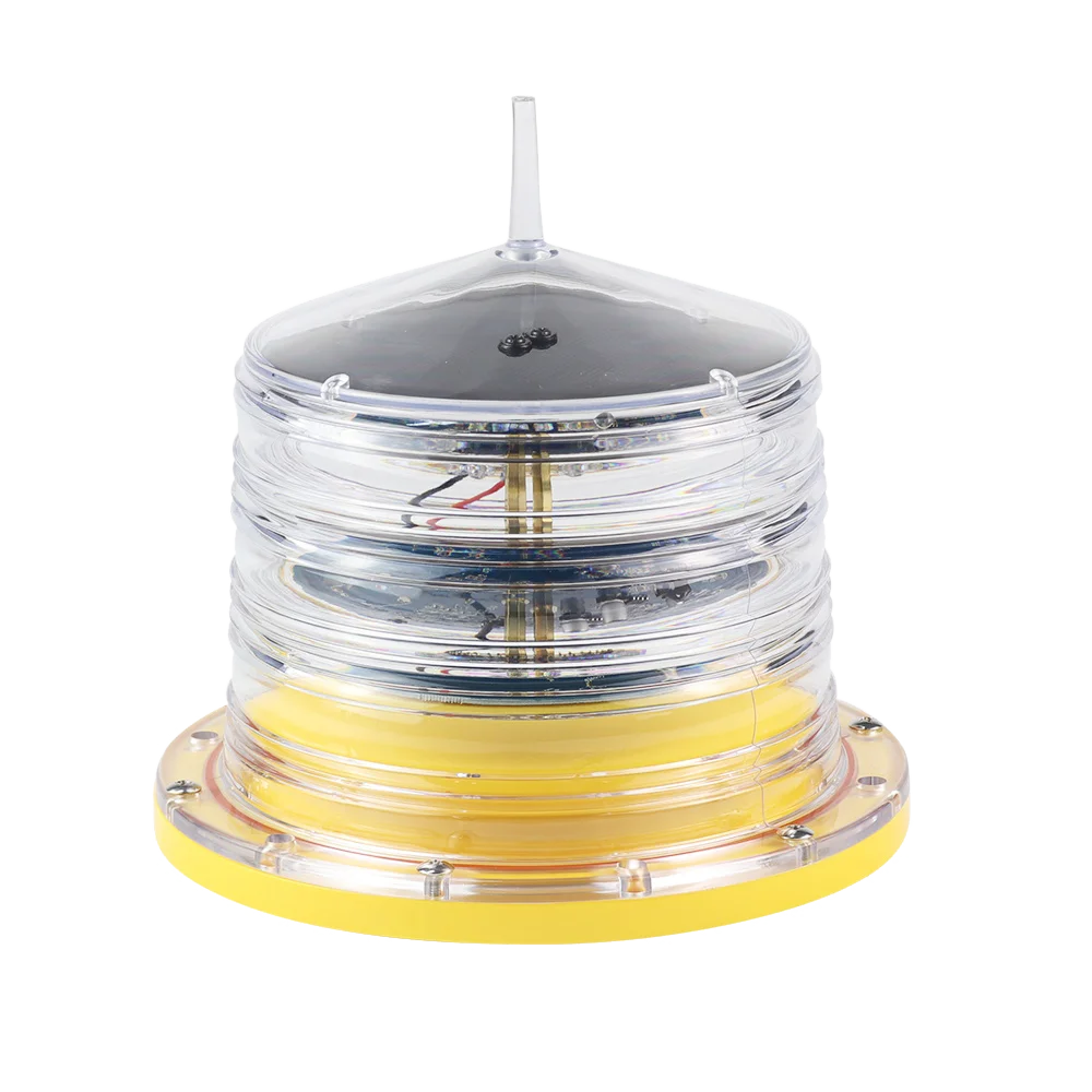 Integrated solar marine buoy light led solar marine navigation light