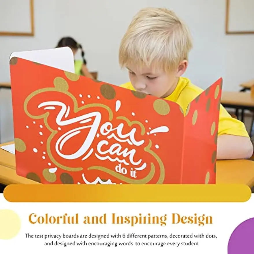 Wholesale Test Dividers Desk Privacy Panel Board School Study Carrel Reduces Distractions for Student Tests