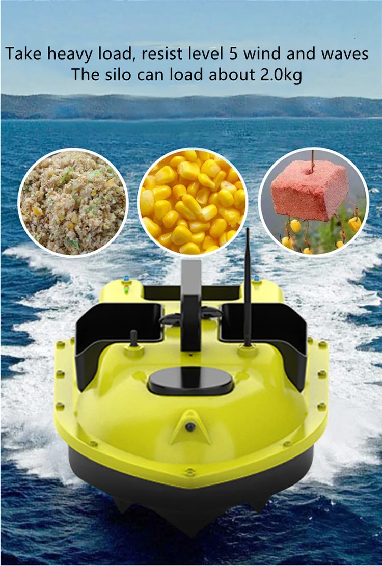 remote bait boat