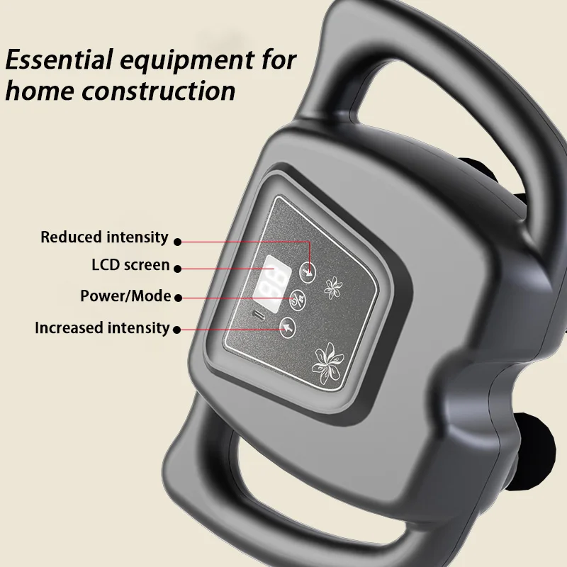 Deep Tissue Percussion 8-Head with 20 Intensities for Back Neck Leg Full Body Muscle Pain Relief massage gun