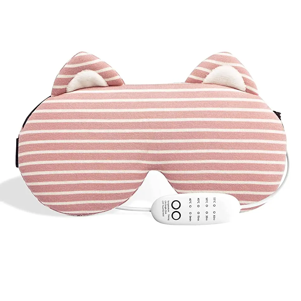 Reusable USB Electric Heating Eye Mask Warm Sleeping Steam Heat Eye Mask