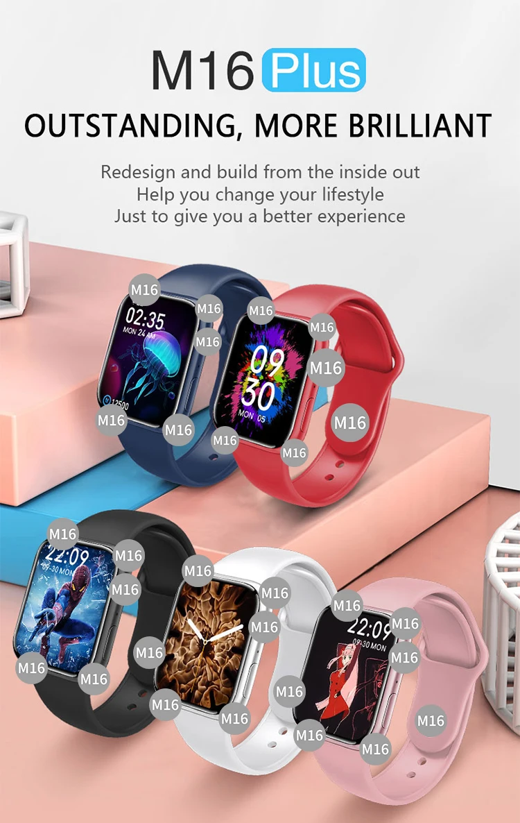 M16plus smart watch1