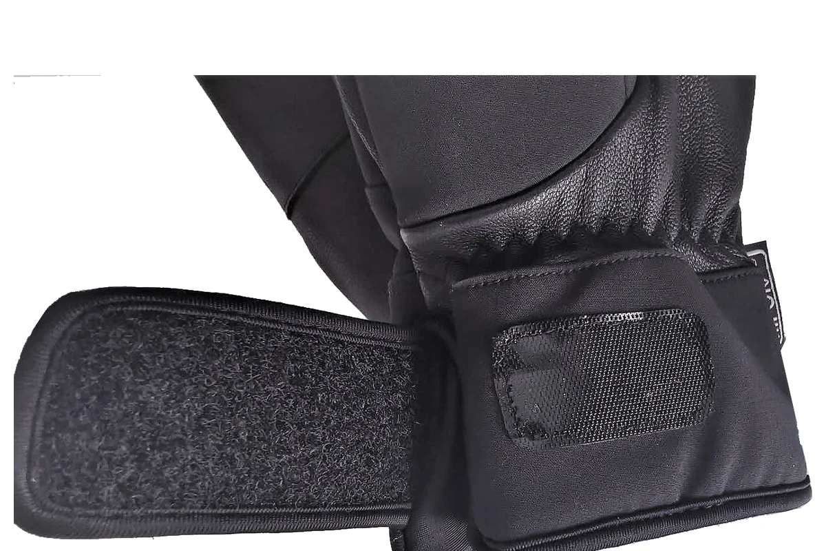 Winter Snowmobile Gloves Men Ski Gloves Perforated Leather Motorcycle Gloves Winter