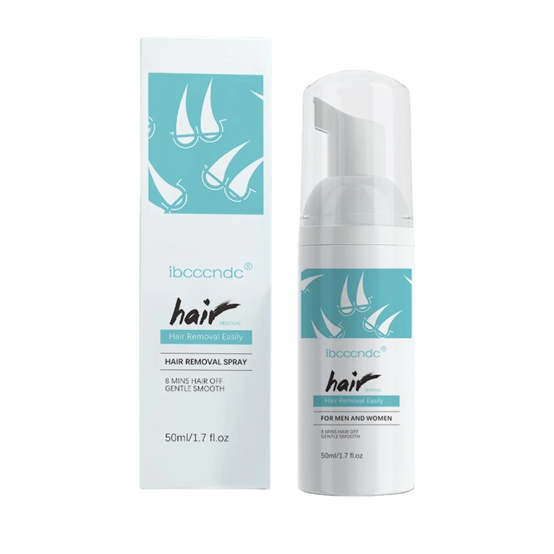 Private Label Unisex Natural Hair Growth Inhibitor Spray Foam Mousse Epilatoire Hair Removal Stop Armpit Painless Legs Body Hair