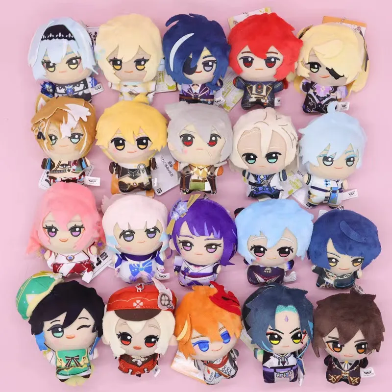 Оптовая продажа фигурки Genshin Plushie плюшевые мультяшный персонаж аниме ударная плюшевая игрушка