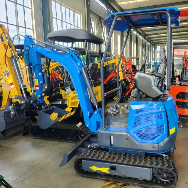 YHMG high quality compliant mini digger excavators sold in Europe with test reports for EU certificate and Euro 5 emission