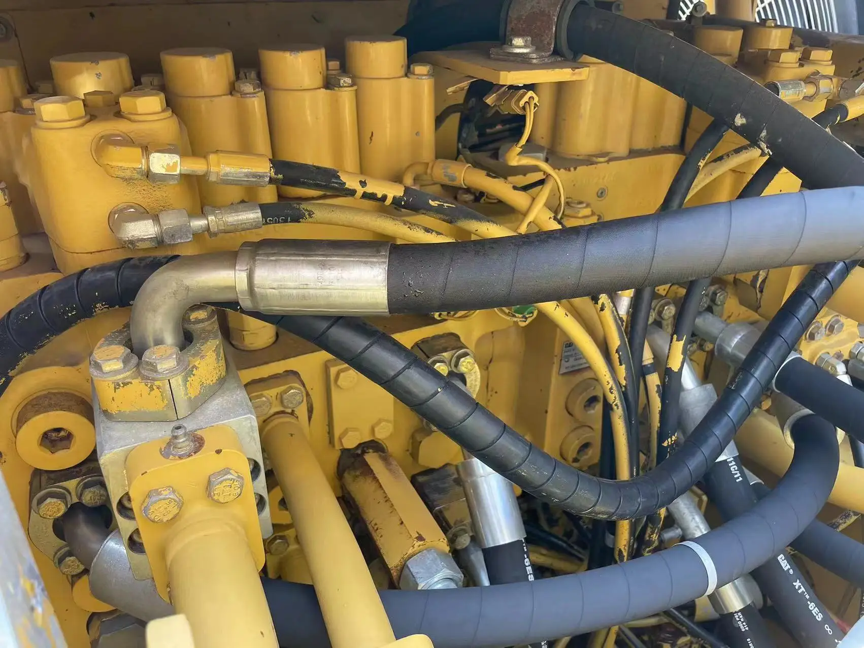 Wholesale Price Excavator Tension Recoil Spring Hydraulic Hammer 345 Digger 2018 Used Fine Cat 345dl Excavator