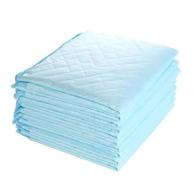 Wholesale Ce Msds Blue Healthcare Oem Super Absorbent 60 X 90 Adult Medical Hospital Under Pad Disposable Underpads