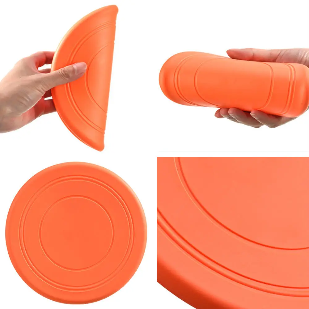 SinSky Dog Frisbeed Custom Logo High Flying Aerodynamic Disc Dogs Puppy Lightweight Floatable Frisbeed