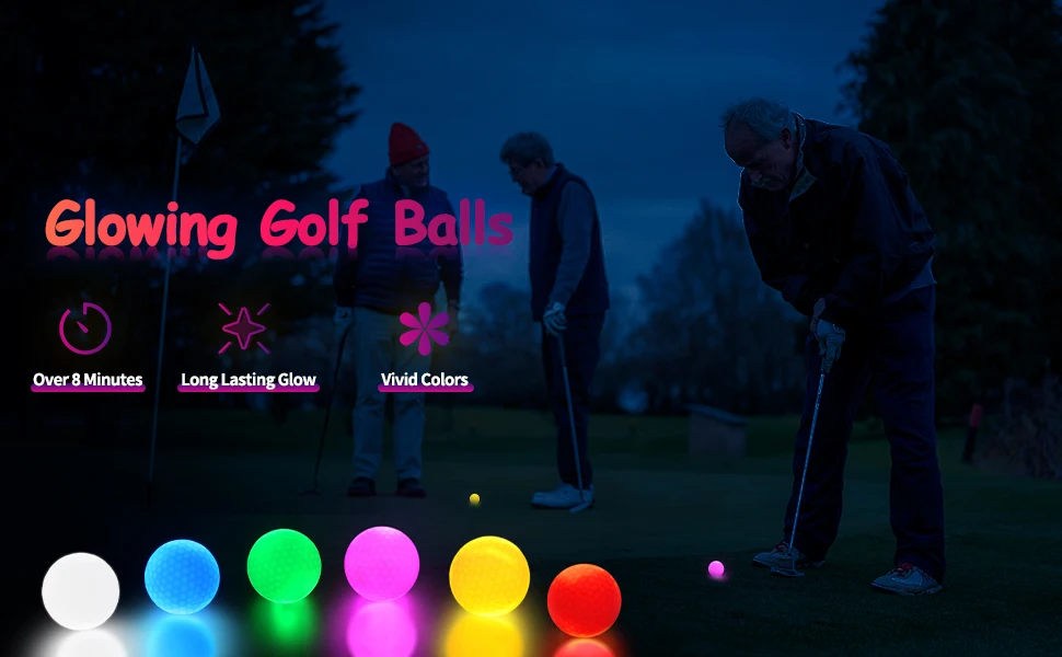 2 3 4 pieces golfball adults/kids range practice golf balls eco-friendly 360 degree printing balle de golf ball